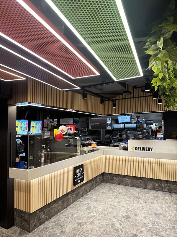 Hungry Jacks – cold shell fitout