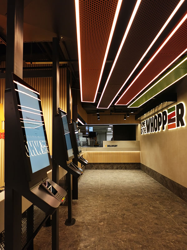 Hungry Jacks -cold shell fitout